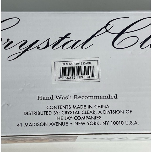 Crystal Clear Muirfield Crystal Cracker Tray New - Picture 7 of 7